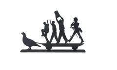 Jaco Sieberhagen, Keep Marching, 2013, painted mild steel