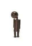 Marinda du Toit, Hansie van Warmeloo, bronze with a brown patina