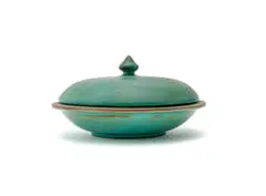 Linn Ware & Ceramic Studio, Covered dish, glazed earthenware
