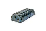 Linn Ware & Ceramic Studio, Rectangular flower frog, glazed earthenware