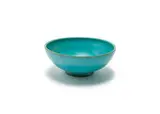 Linn Ware & Ceramic Studio, Large Turquoise Bowl