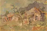 Gregoire Boonzaier, Cape Scene, oil on board