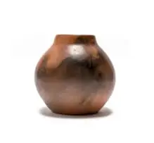 Uphiso I by Molelekoa Simon Masilo, burnished terracotta, sold Jul 2025