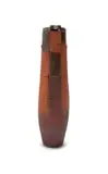 Andile Dyalvane, Tall vessel with text and cowrie shell decoration, 2004, painted terracotta