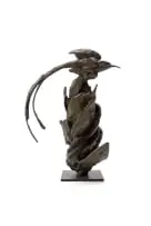 Cape Sugarbird (S341) by Dylan Lewis, bronze with a brown patina, on a granite base, sold Jul 2025