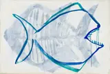Claudia Shneider, Serious Supper, gouache on canvas