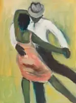 Patrick Makumbe, Jive, 2011, oil on canvas