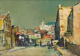 Bo Kaap by Titta Fasciotti, oil on board, sold Jul 2025