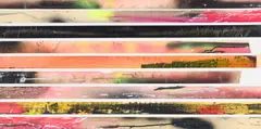 Paolo Bini, Paesaggio Verticalea, Cape Town (Vertical Landscape, Cape Town), 2016, acrylic on canvas