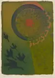 Bettie Cilliers-Barnard, Orbit II, 1977, colour screenprint on paper