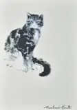 Kieters (Kitters) by Mari Vermeulen-Breedt, oil on paper, sold Jul 2025