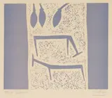 Baobab by Walter Battiss, colour woodcut on paper, sold Jul 2025