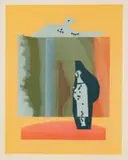 Berenice Michelow, Domino, 1974, colour screenprint on paper
