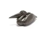 Donald Greig, Pelican II, 1999, bronze with a brown patina