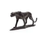 Donald Greig, Cheetah, 2004, bronze with a brown patina