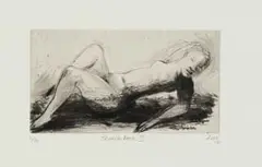Deborah Bell, Sketchbook III, drypoint and spitbite on paper