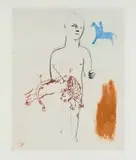 Deborah Bell, Ulysses I, aquatint, drypoint and sugarlift on paper