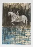 Deborah Bell, Parsifal, sugarlift aquatint, spitbite aquatint, drypoint and hand painting on paper