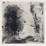 Deborah Bell, Harmonia, drypoint and spitbite aquatint on paper