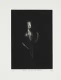 Deborah Bell, Aware of Being Aware, drypoint and aquatint on paper