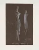 Deborah Bell, Mirror Matter I, drypoint and chine collé on paper