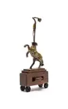 Philippe Bousquet, Defiance, bronze, wood, copper and silver