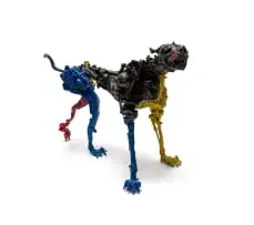 Willie Bester, Dog of War, from the Dogs of War series, found metal and spray paint