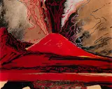 Andy Warhol, Vesuvius, colour screenprint on Arches 88 paper