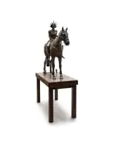 Angus Taylor, Liberty Leaving, aluminium and cement fondu