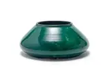 Green vessel by Linn Ware & Ceramic Studio, green- and blue-glazed earthenware, offered Jun 2025