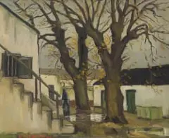 David Botha, Wipmatolie, Stewartstraat, Zuider Paarl, oil on canvas