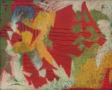Eugene Labuschagne, Abstract in Red and Green