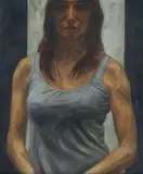 Lionel Smit, Portrait of a Woman, oil on canvas