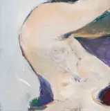Arlene Amaler-Raviv, Nude, oil on canvas