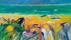 Olivia Scholnick, Seascape, oil on canvas