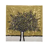 Richard Scott, Gold Money Tree, My Trees Series, 2025, impasto and acrylic on canvas
