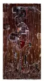 Blessing Ngobeni, The Dance, mixed media with collage on paper