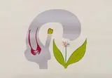 Walter Battiss, A Rare Plant, colour screenprint on paper