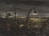Kim Berman, Survivors, colour etching on paper