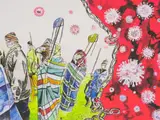 Samukelo Gqola, Culture Respecting President, photolithograph on paper
