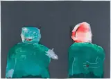Robert Hodgins, Like It or Not... I'm Going Your Way, monotype on paper
