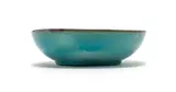 Linn Ware & Ceramic Studio, Bowl raised on low foot, blue-glazed earthenware