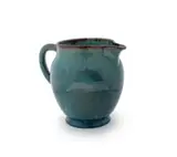 Linn Ware, Large jug, blue- and rust-glazed earthenware
