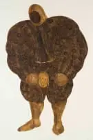 Walter Oltmann, Warrior, 2007, ink on paper