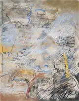 Karel Nel, Point Reyes (Berkeley), pastel and sprayed pigment on bonded fibre fabric
