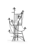 Edoardo Villa, Caged Light, welded steel rods