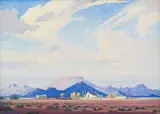 Jacobus Hendrik Pierneef, Karoo Farmhouse near Hofmeyer