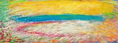 Bill Ainslie, 44 Landscape, oil on board