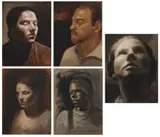 Lionel Smit, Portraits, five, oil on canvas