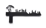 Jaco Sieberhagen, The Promised Land - Packing for Perth, No Place Like Home Series, 2009, painted steel